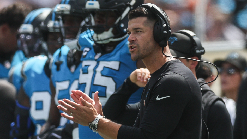 Panthers were "...just missing some opportunities to take advantage of..." in loss to Bears, says coach Canales