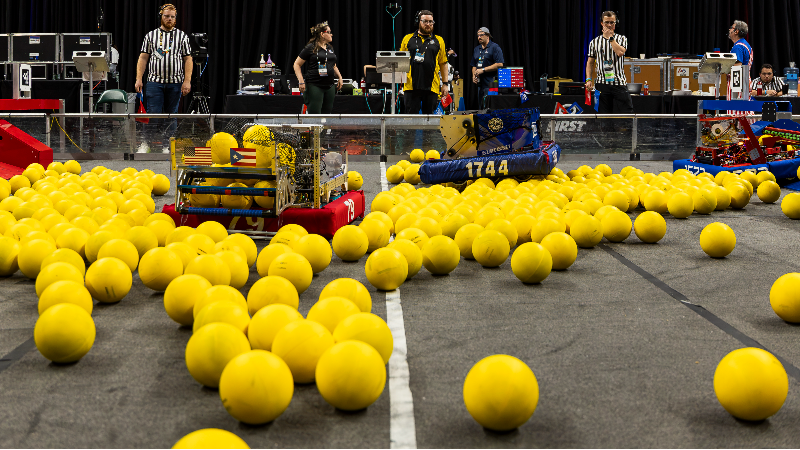 Students from around the world compete in Miami robotics event