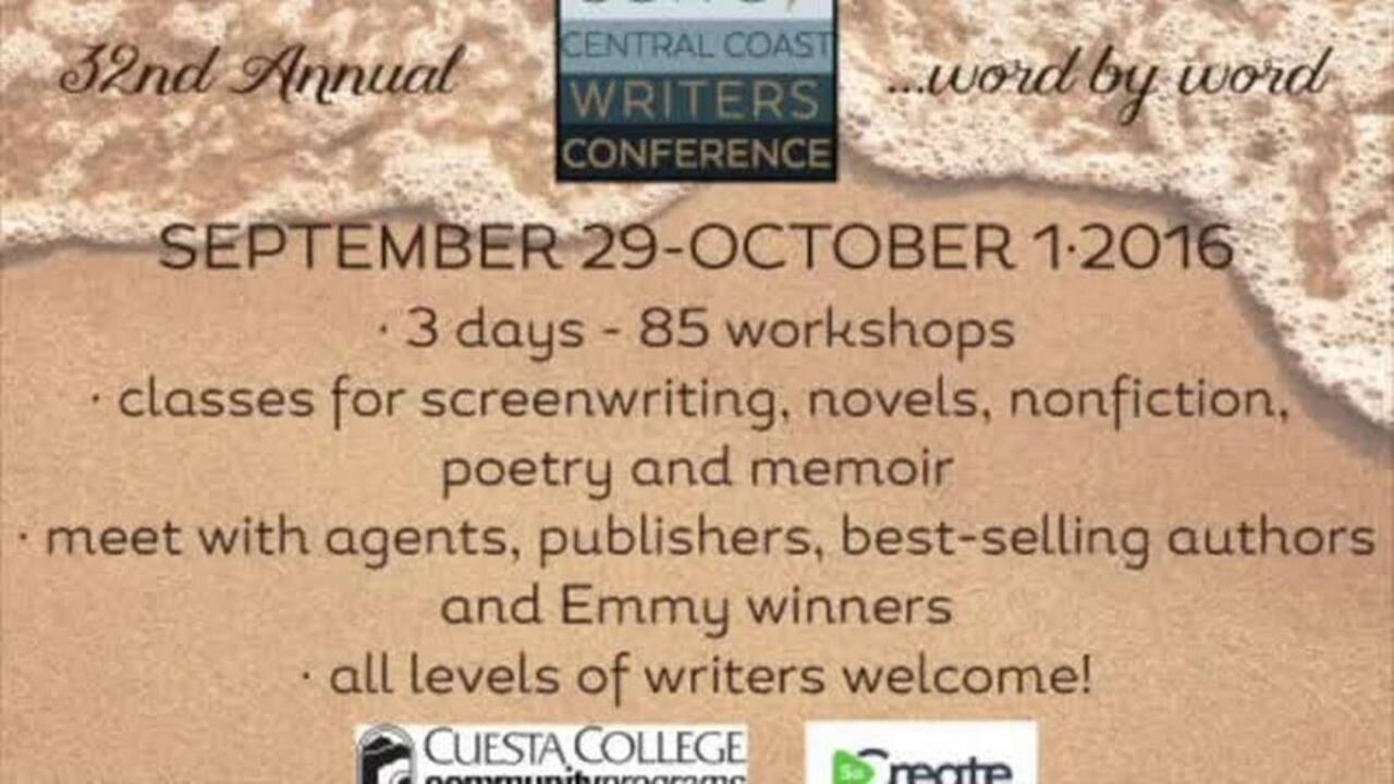 Central Coast Writers Conference returns to San Luis Obispo
