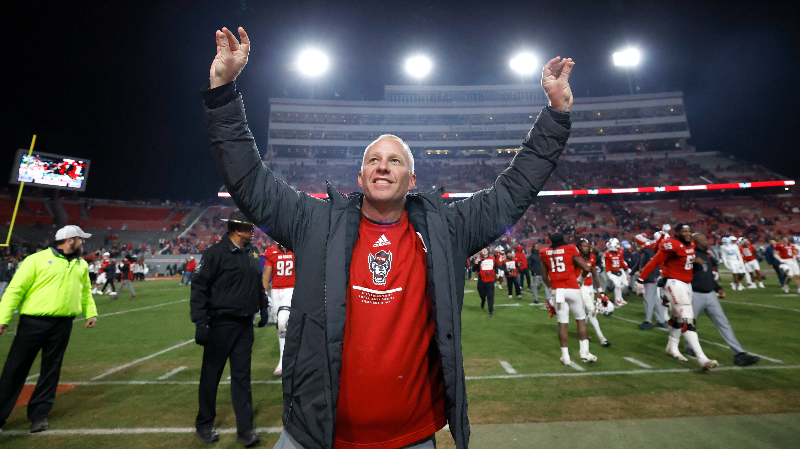 NC State's Dave Doeren: "I will always be cheering for the Wolfpack, I promise you that"