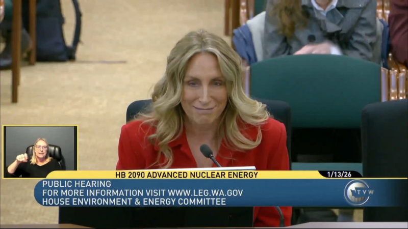 Washington GOP lawmaker explains push toward nuclear energy