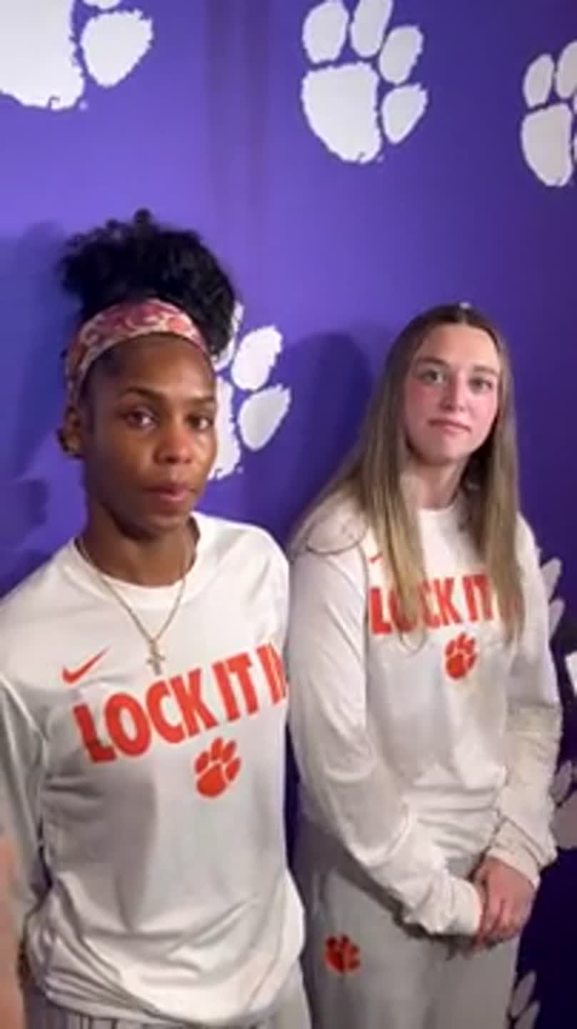 Clemson player talks about possible NCAA game vs. Gamecocks