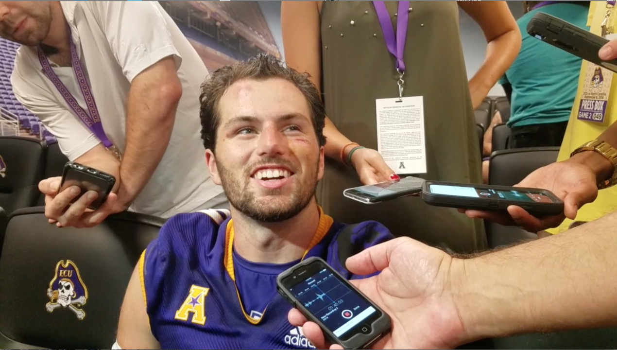 ECU’s Herring on win over UNC: ‘It’s a great feeling.’