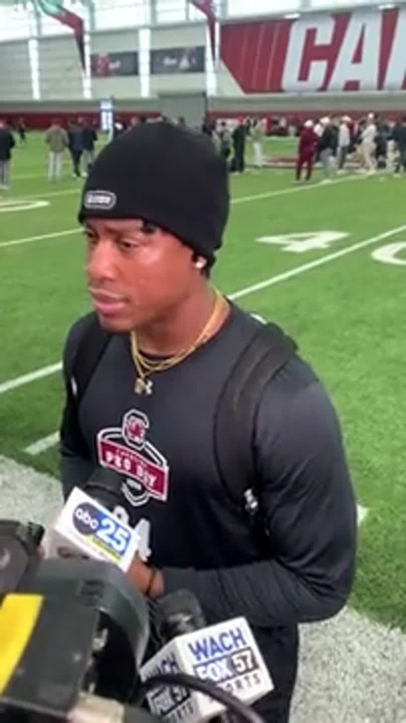 South Carolina's Jalon Kilgore talks interest from Texans, Commanders and more