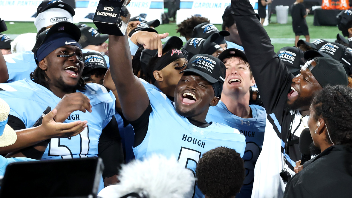 Sights, sounds from Hough-Cardinal Gibbons at Panthers' Keep Pounding Classic
