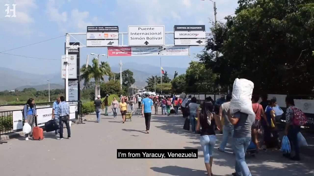 The Venezuelan exodus to the Colombia border