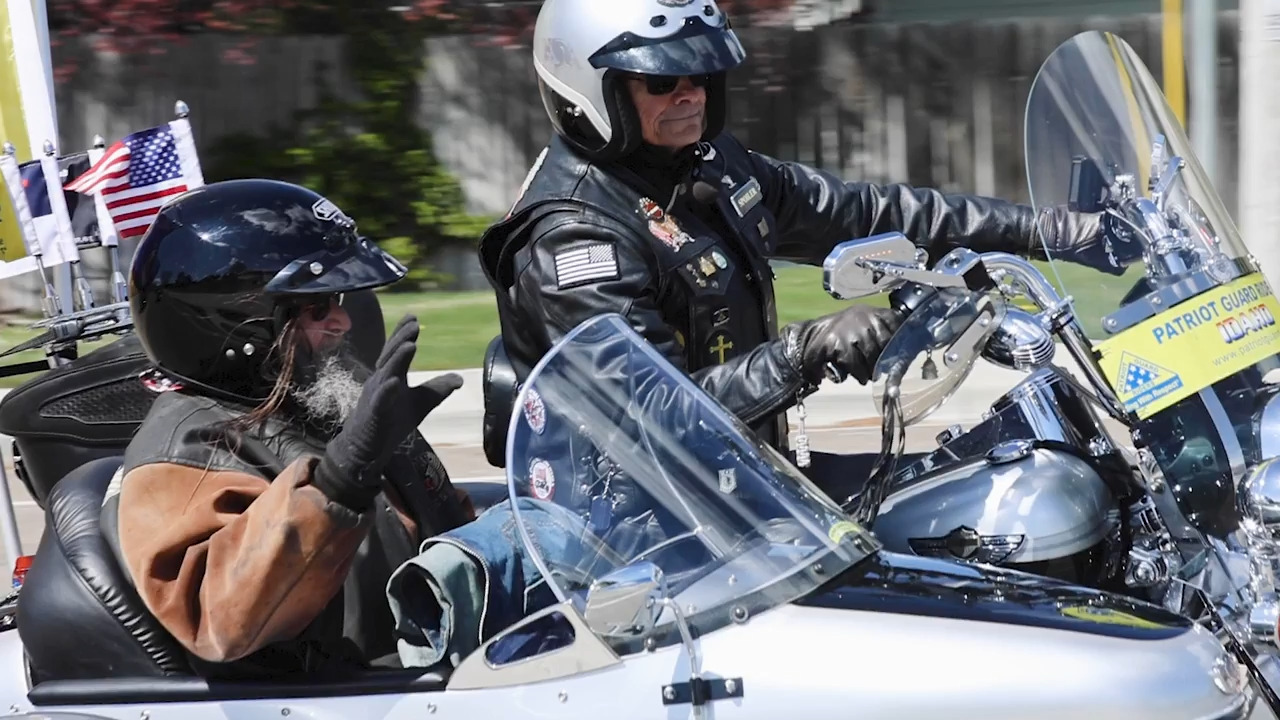 Over 150 motorcycles escort Caldwell hospice patient on ‘freedom ride’