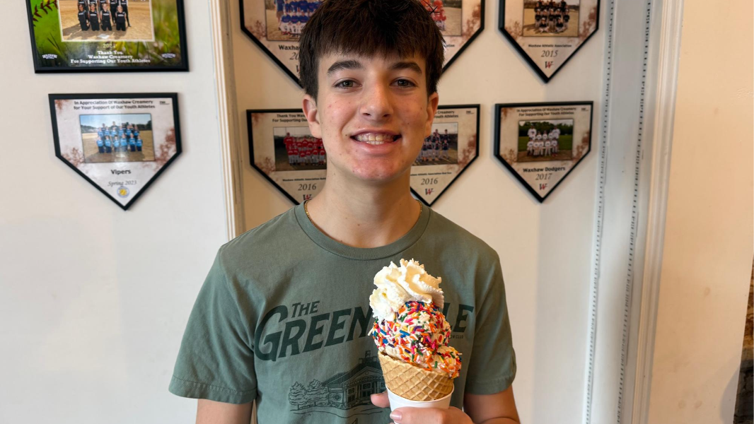 Waxhaw Creamery offers Hallmark movie charm, fresh cones