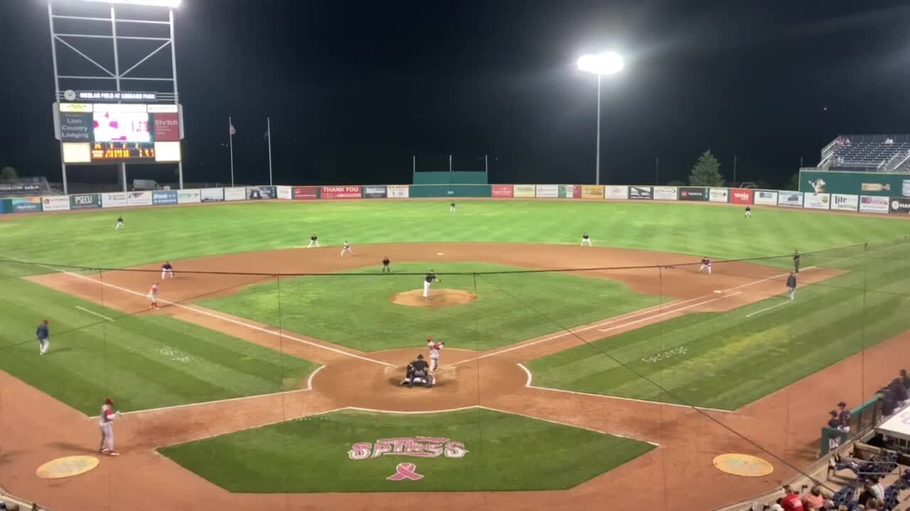 State College Spikes bounce back to even series with Crosscutters with a 6-4 victory