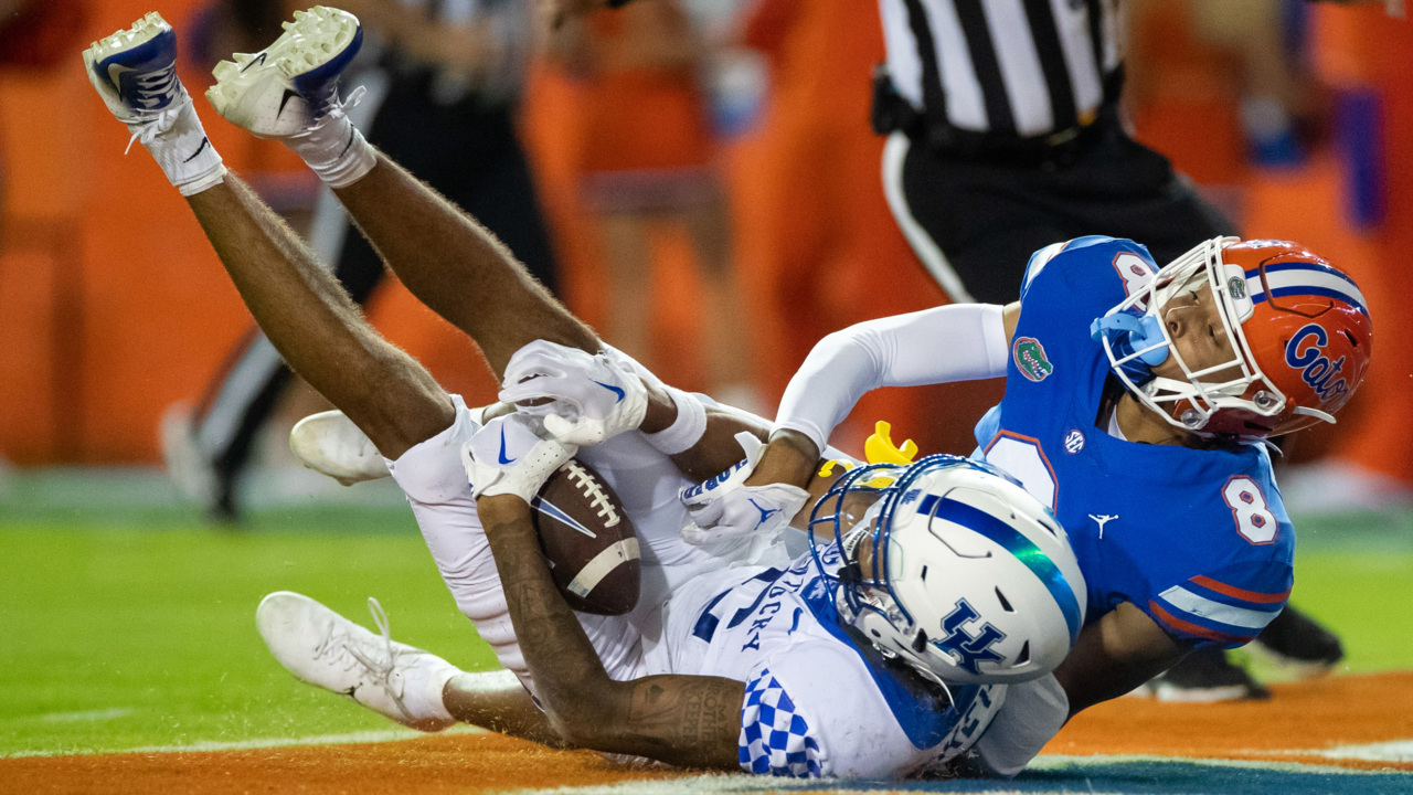 Gators Catch Kentucky football Dane Key on TD catch vs Florida Gators | Lexington ...