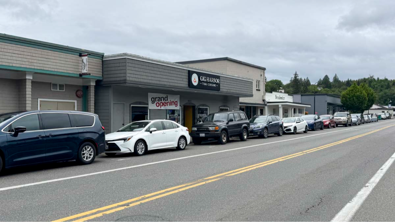 Paid parking in downtown Gig Harbor? City looks at ways to better use 538 street spots