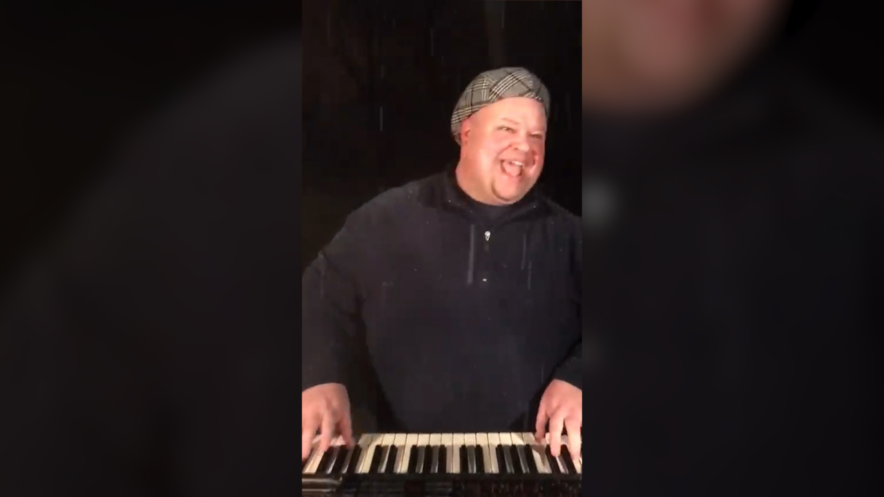 The singing principal hopes for winter to end in new snow day announcement