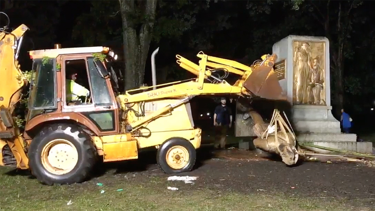 Silent Sam is gone, but nobody is saying where