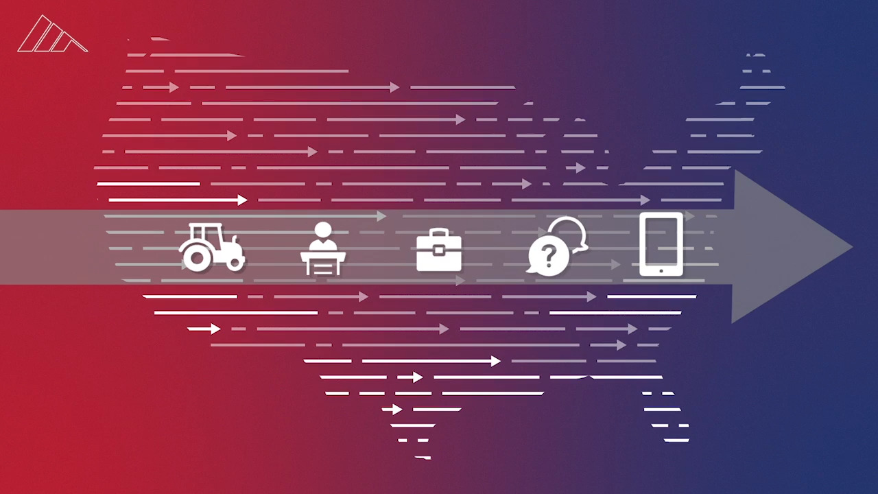 The six states at the center of the battleground map six months from Election Day