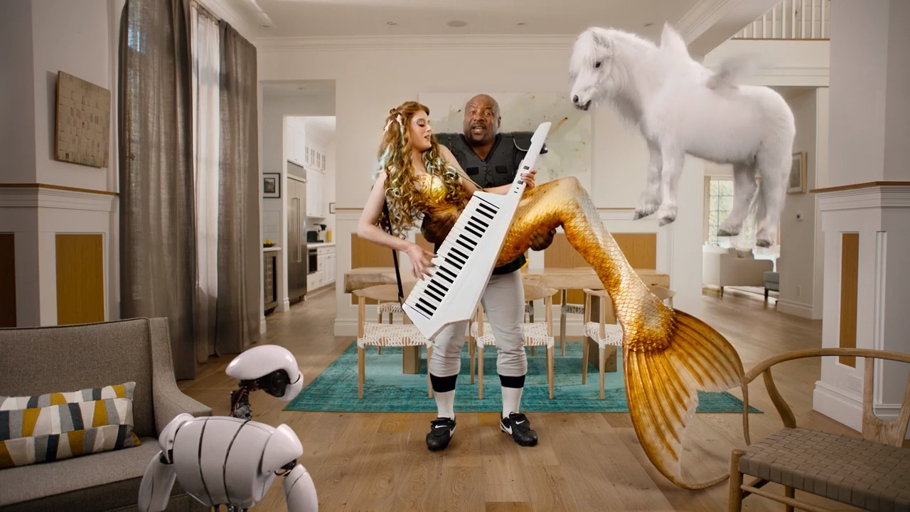 Sprint’s ‘over the top’ Super Bowl commercial summons Bo Jackson  — and a mermaid
