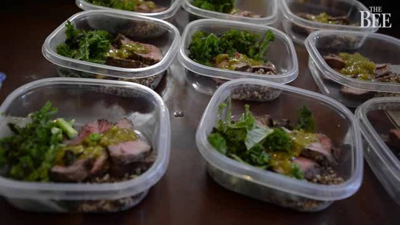 Rebuilding a life by eating right and exercising