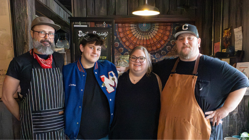Owner Nolan Colliver talks about opening a new barbecue restaurant, Nolo’s On The Levee
