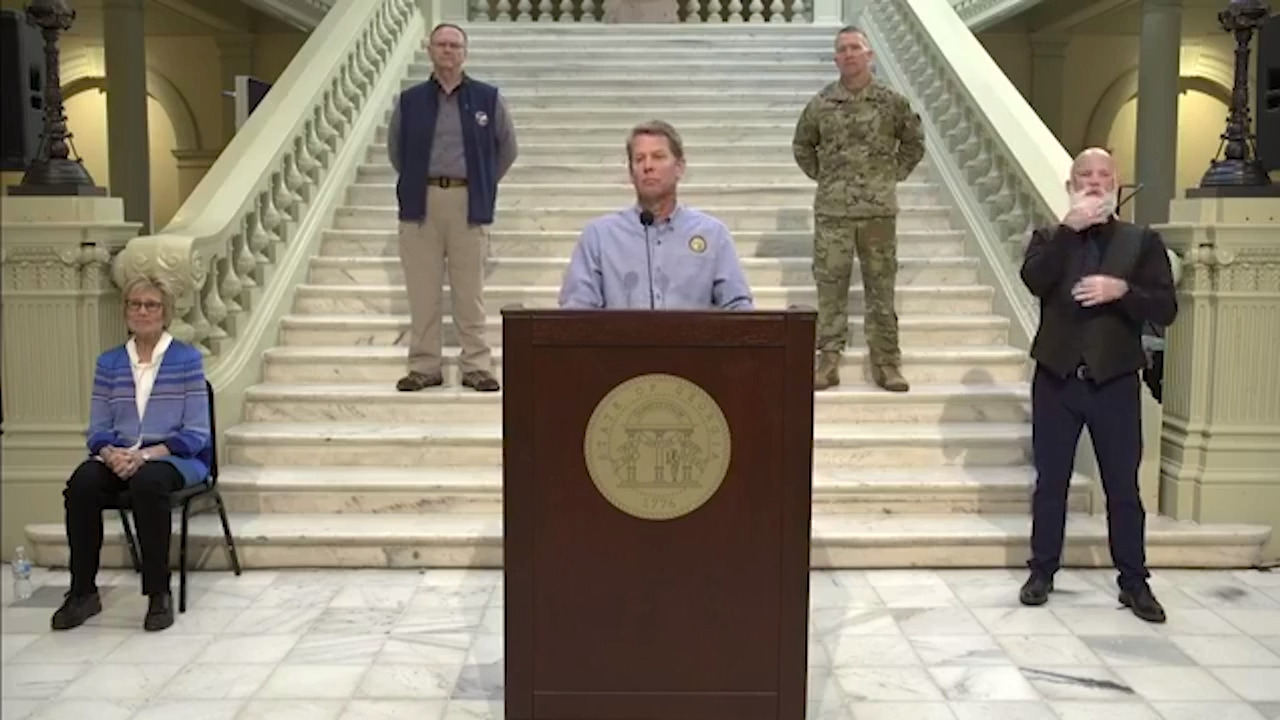 Kemp doubles down on reopening Georgia despite criticism from Trump, COVID-19 experts
