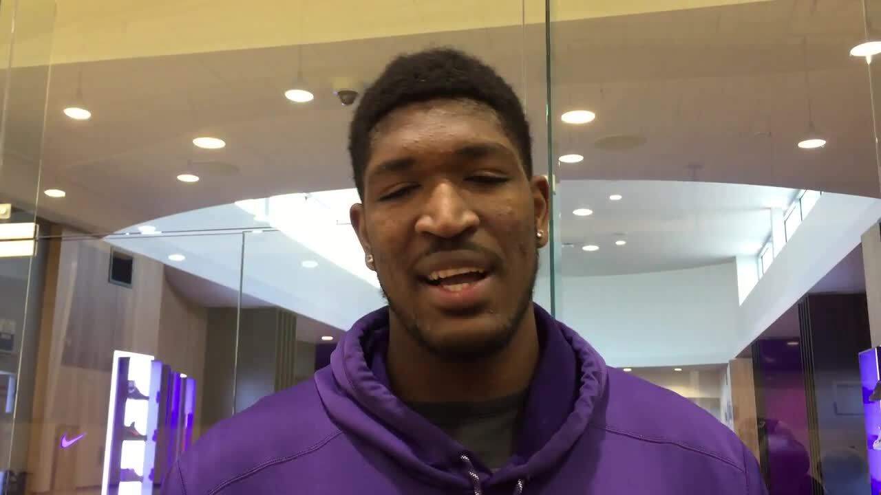 TCU’s Kevin Samuel explains BTF (big, tough frogman) award