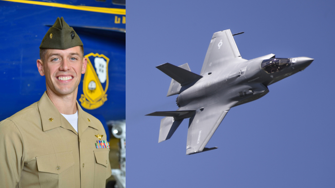Here’s the story of the MCAS Beaufort Marine set to be Blue Angels’ first F-35 pilot