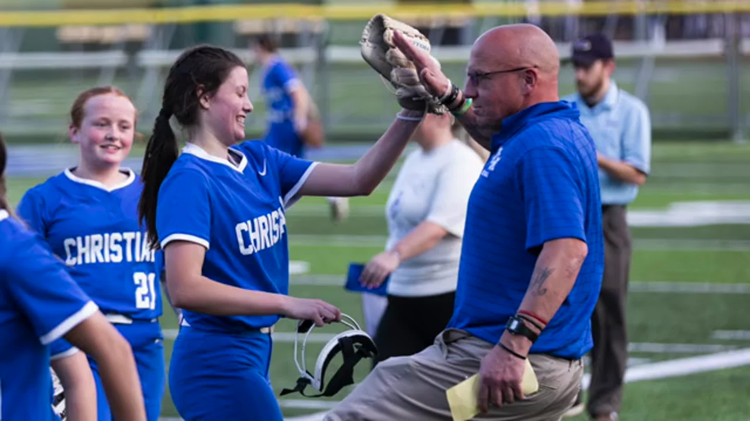 Slideshow: Lexington Christian softball takes on Lexington Catholic