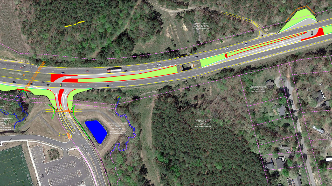 There’s a new way to get in and out of Ting Park in Holly Springs