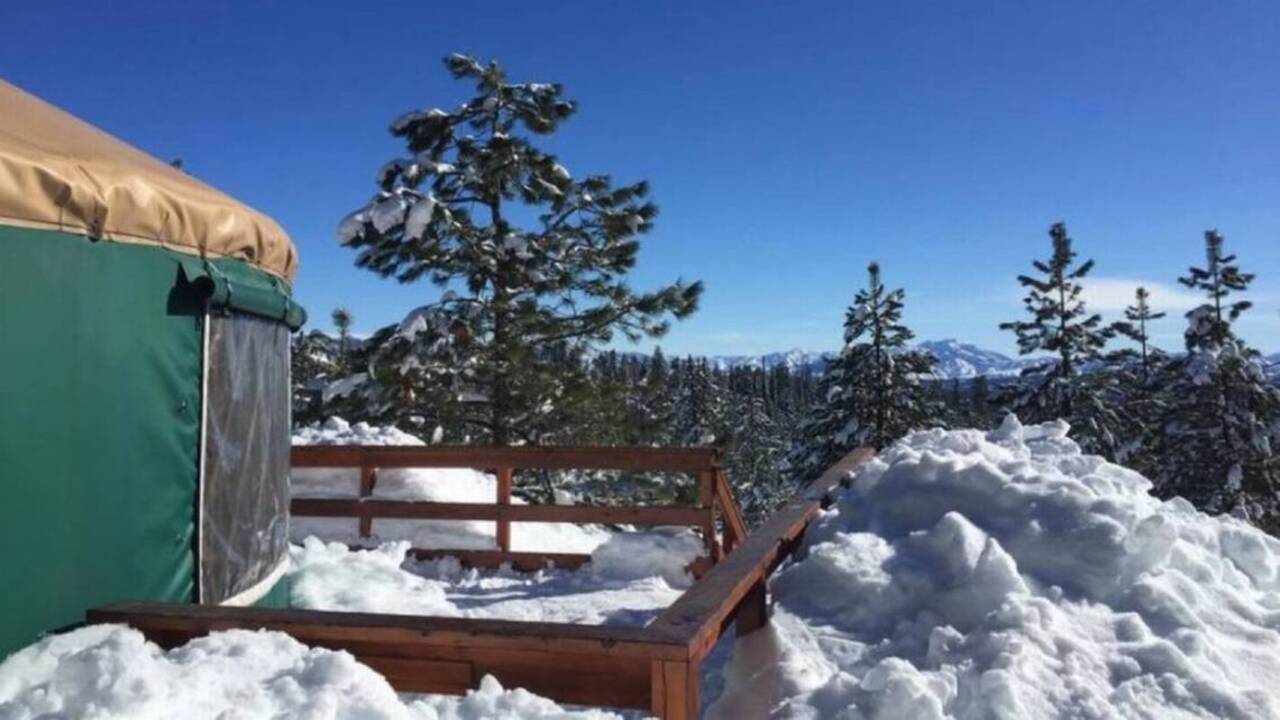 Idaho Parks and Rec dedicates new yurt where 2016 fire burned previous one