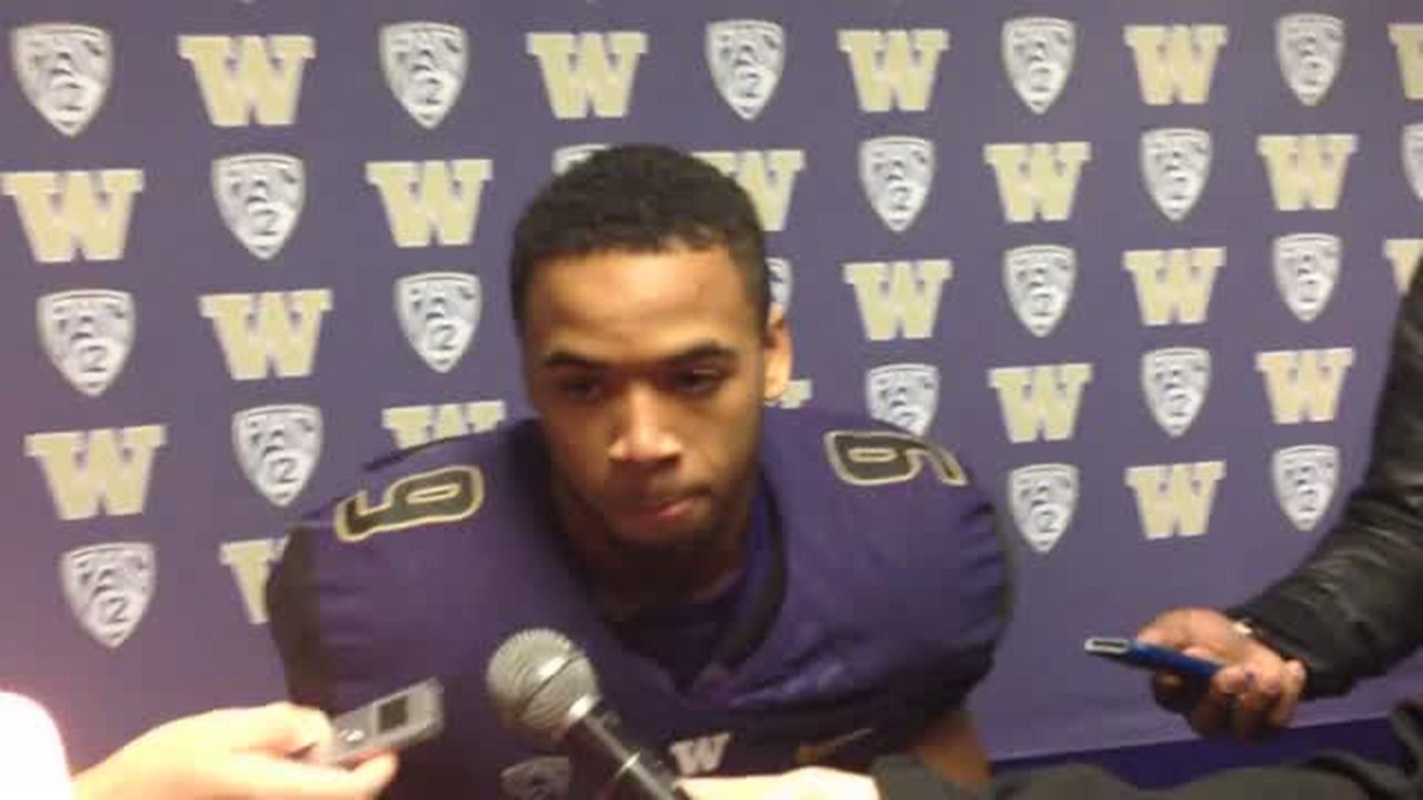 VIDEO: RB Myles Gaskin after Huskies' loss to Utah