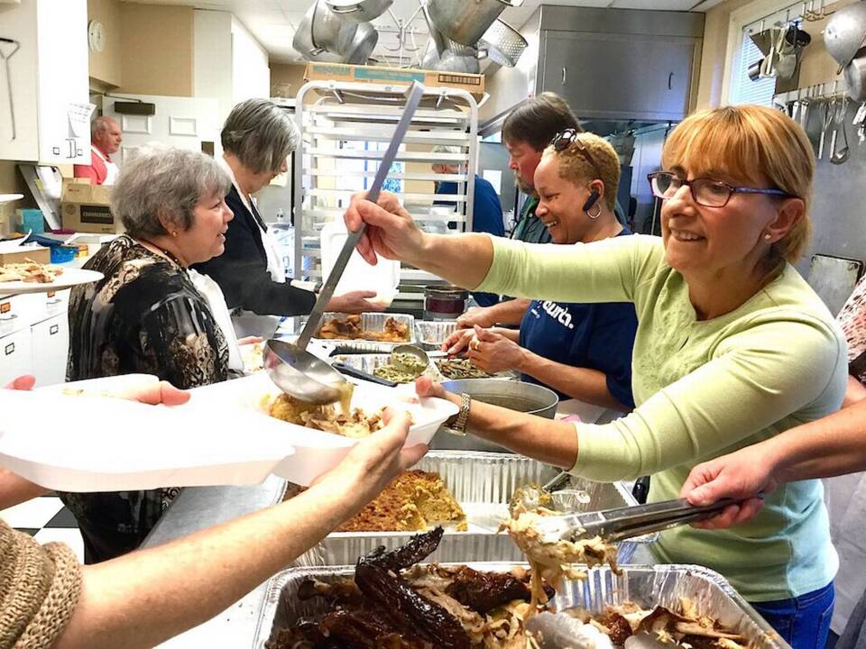 The tradition continues: 37th Thanksgiving meal at Parish Church of St. Helena