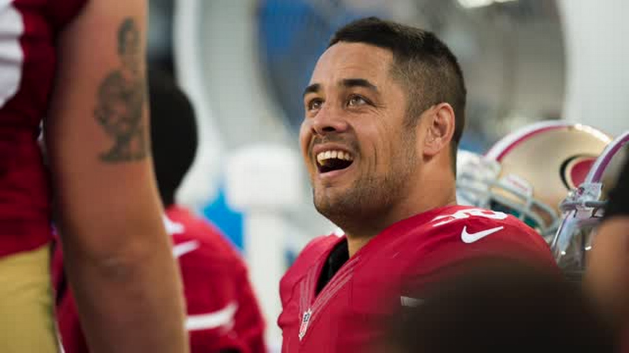 Leading Off: 49ers rookie Jarryd Hayne is a natural in helmet and pads