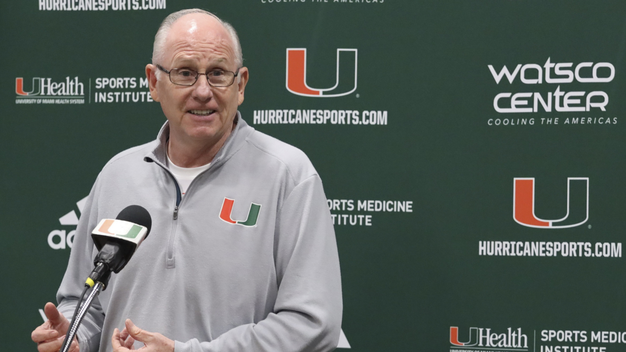 ‘We’re trying to improve,’ says UM basketball head coach Jim Larrañaga on season debut