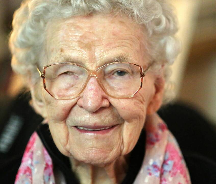 Helen Steenbeeck - a centenarian full of life