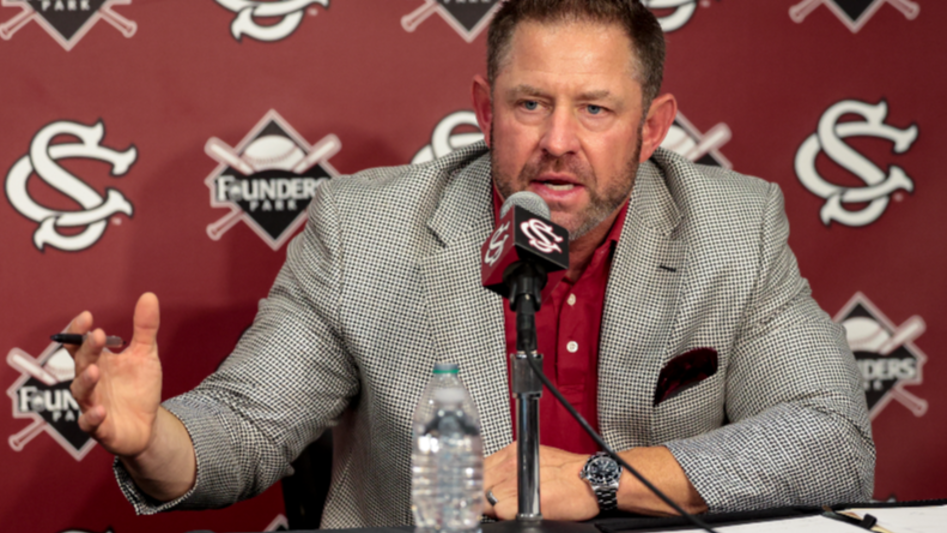 New USC baseball coach Kevin Schnall, proud to be a Gamecock