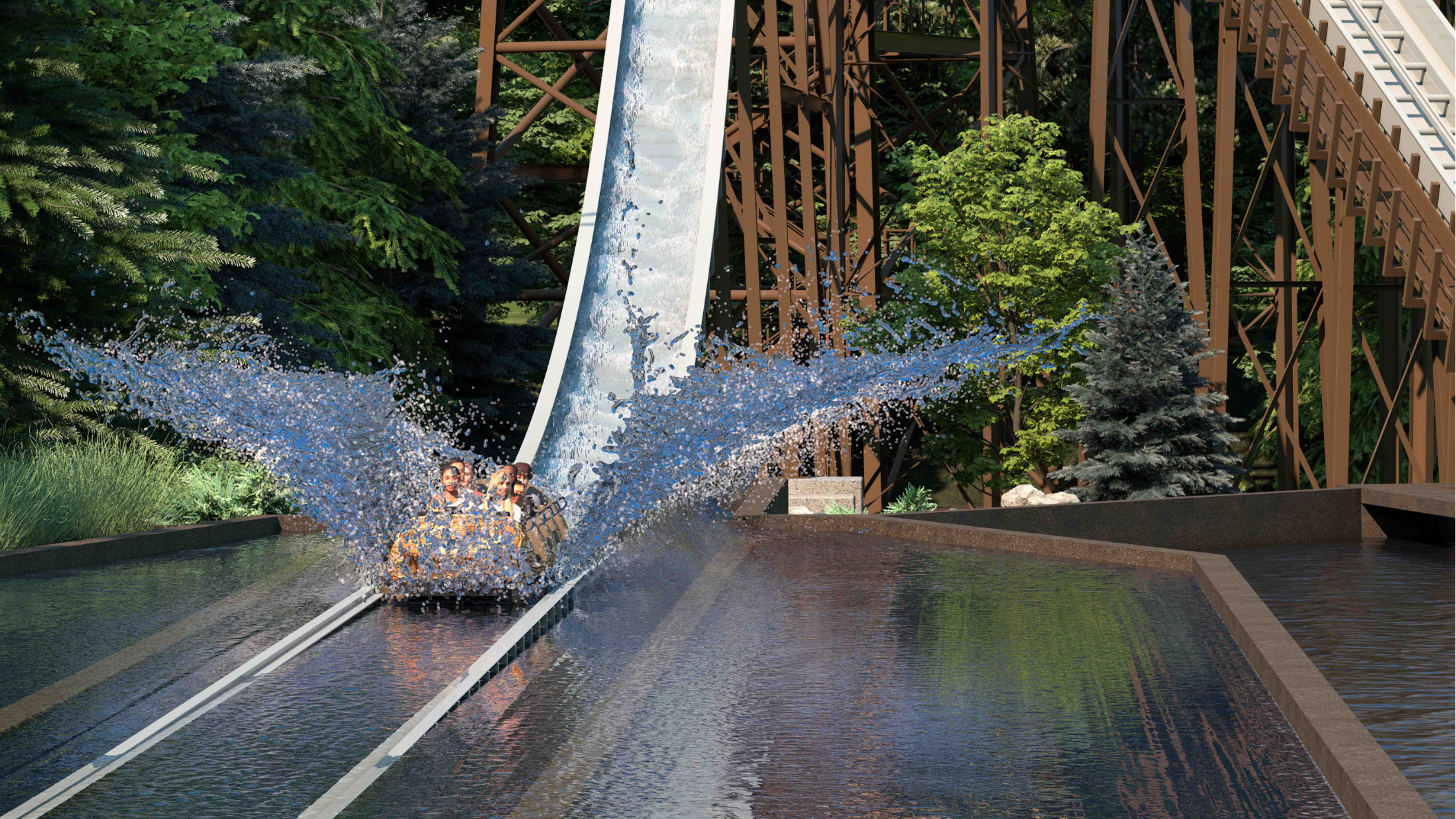 Carowinds announces Rip Roarin’ Falls for 2027