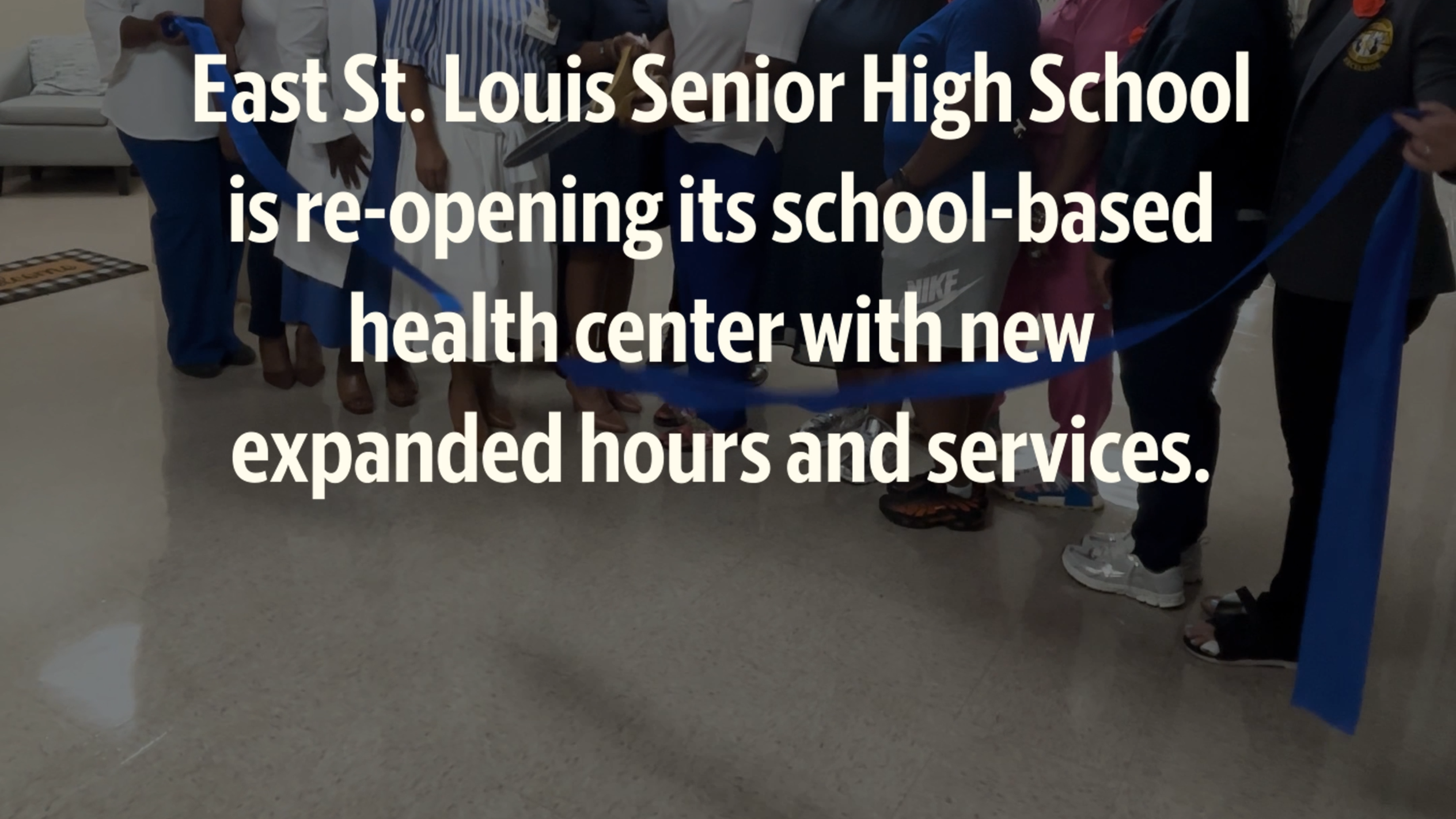 East St. Louis Senior High School expands school community clinic