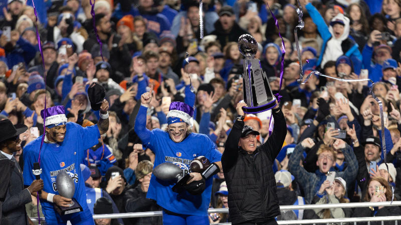 Boise State wins third consecutive MW championship