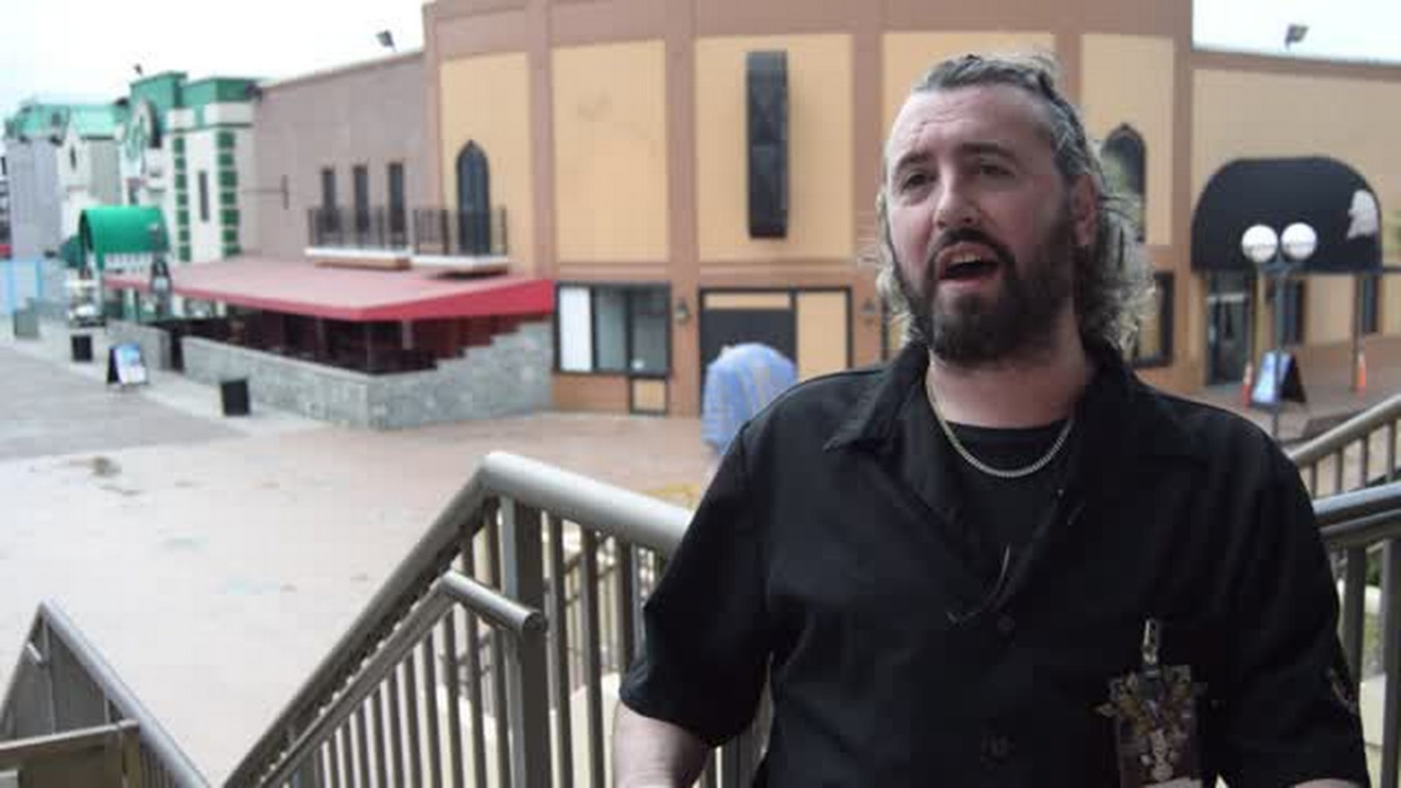 Hard Rock Cafe bartender Mannix Farren will wow you with a Hurricane