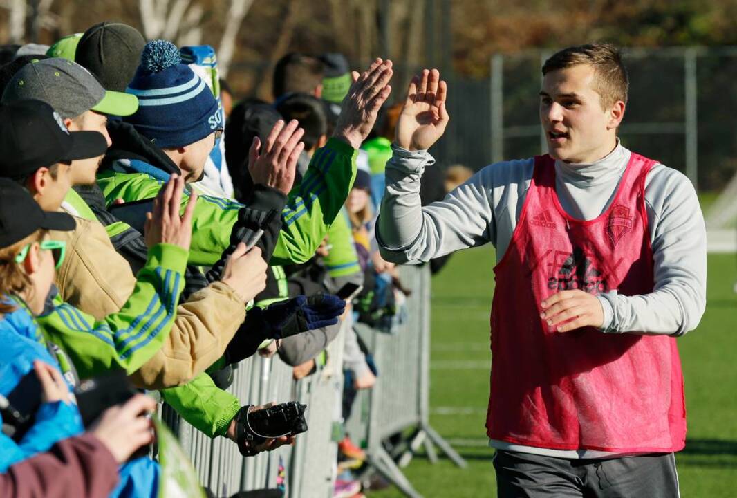 Sounders MLS Cup sendoff