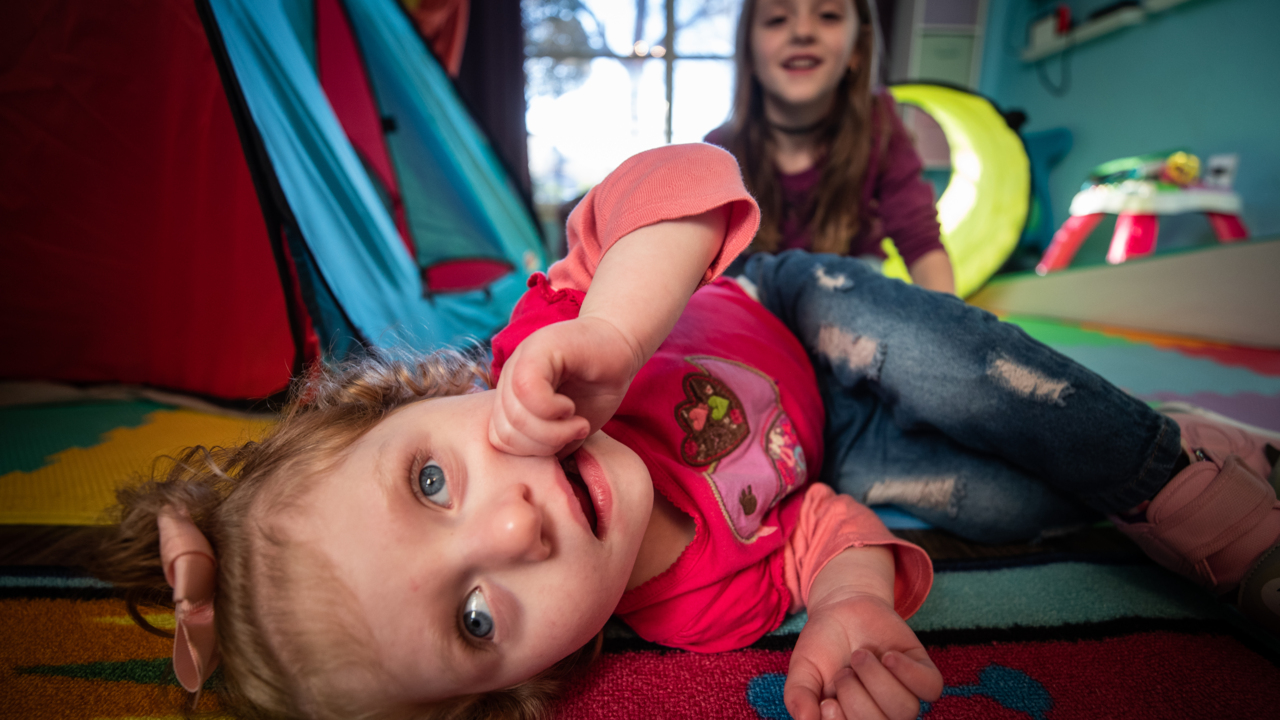 After long search, Fort Worth family adopts 2-year-old with special needs