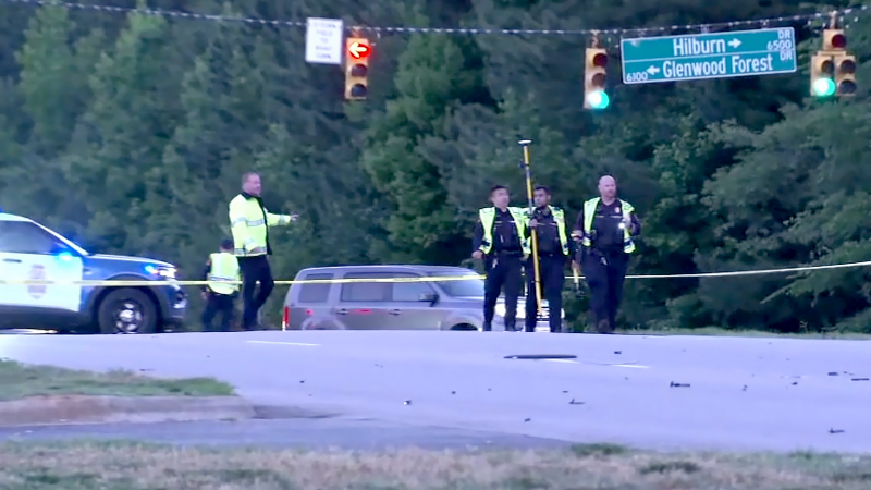 Person in wheelchair dies after getting hit by car on Glenwood Avenue