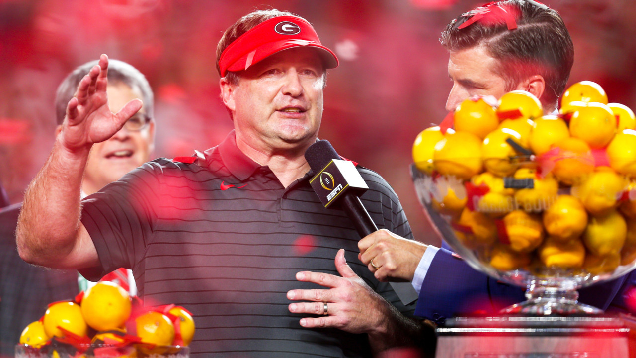 UGA Head Coach Kirby Smart on winning the Orange Bowl against Michigan