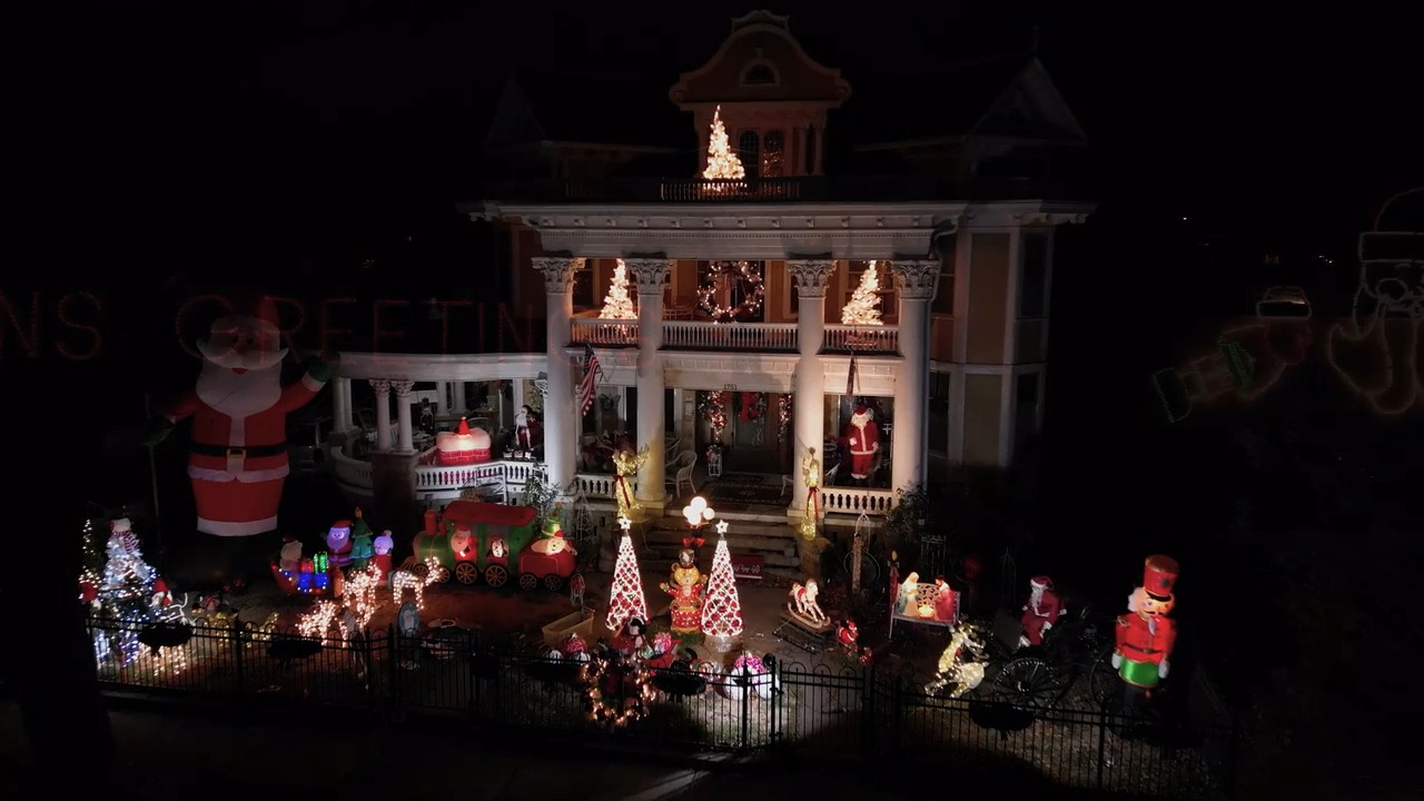 See Wichita’s best Christmas lights from the air