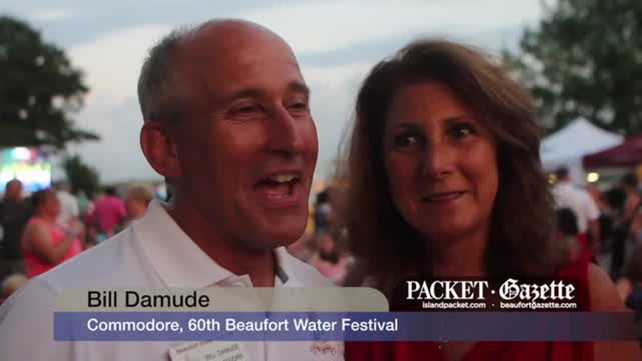 Video: Commodore Bill Damude on bittersweet success of opening night at the 60th annual Beaufort Water Festival