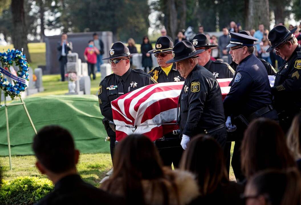 Sights and Sounds: A daylong tribute to Stanislaus County Deputy Dennis Wallace