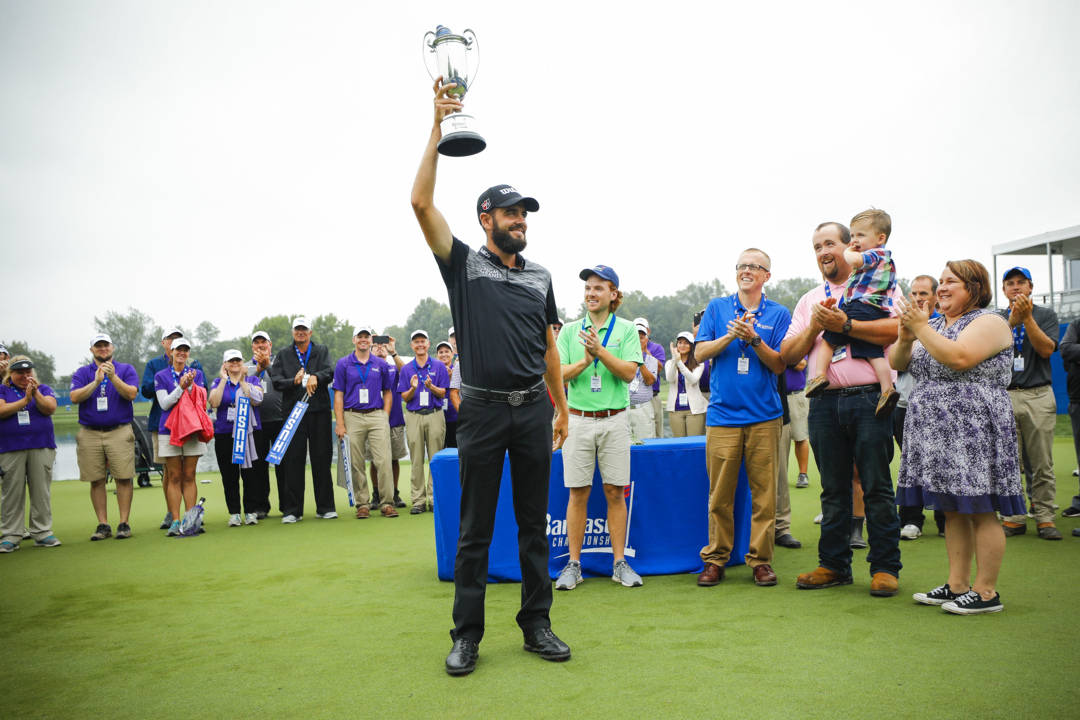 Photo slideshow: Troy Merritt wins rain-delayed Barbasol Championship in Kentucky