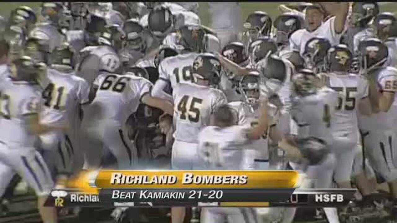 Richland edges Kamiakin 21-20 in wild overtime finish