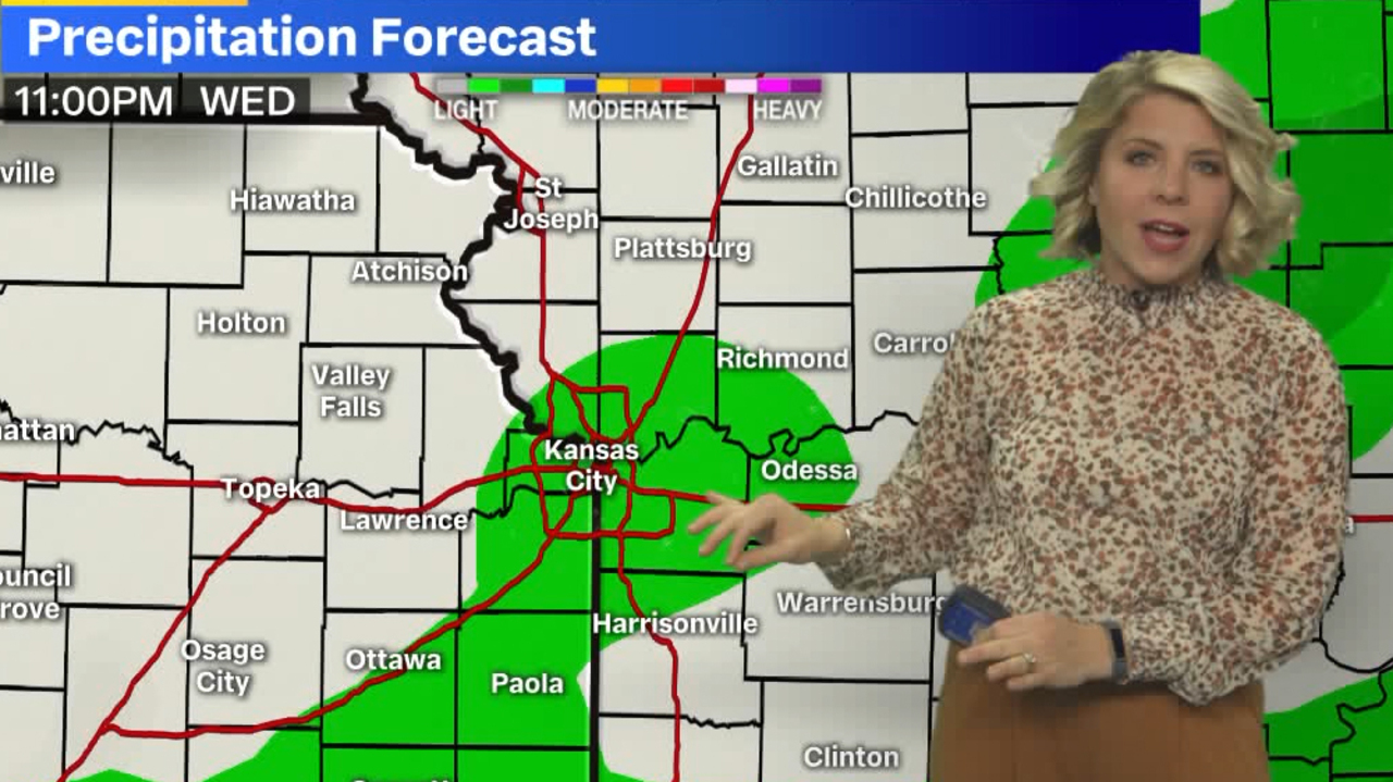 Rain, maybe light, non-accumulating snow, possible in Kansas City area ...