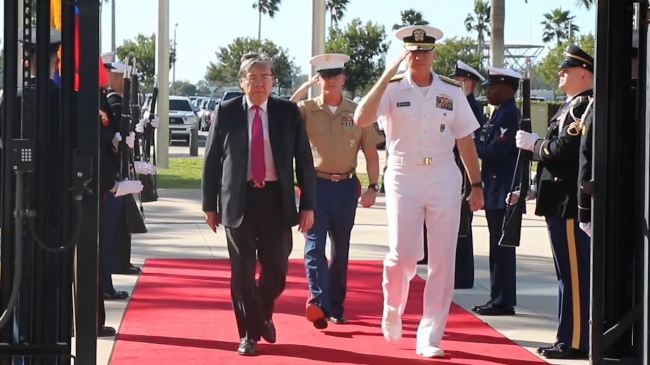 Colombian Defense Minister visits U.S. Southern Command