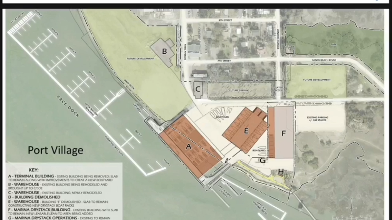 Dock plan submitted for Port of Port Royal to US Army Corps of Engineers, SC DHEC