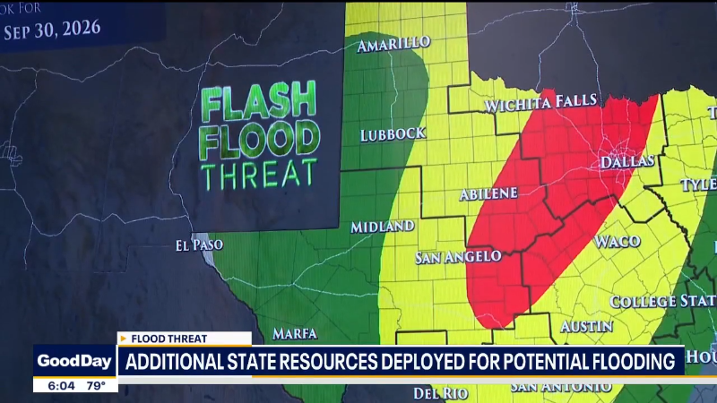 Texas mobilizes emergency crews and National Guard ahead of severe flash flood threat